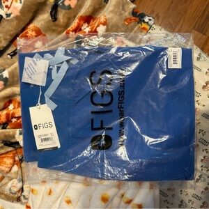 Figs Royal Blue Scrub Pants